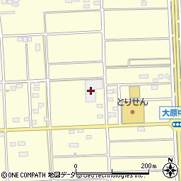 群馬県太田市大原町2423周辺の地図