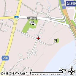 栃木県足利市菅田町952周辺の地図