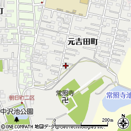 茨城県水戸市元吉田町2832-4周辺の地図