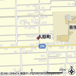 群馬県太田市大原町678周辺の地図