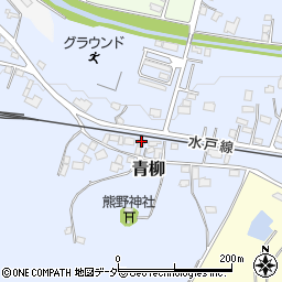 茨城県桜川市青柳133周辺の地図