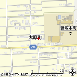 群馬県太田市大原町679-1周辺の地図
