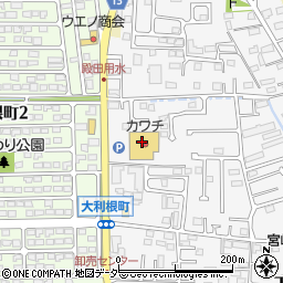 株式会社カワチ薬品大利根店周辺の地図