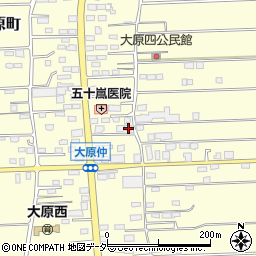 群馬県太田市大原町686-1周辺の地図