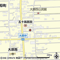 群馬県太田市大原町686周辺の地図