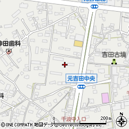 茨城県水戸市元吉田町114周辺の地図