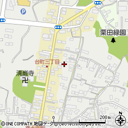 茨城県水戸市元吉田町2404-1周辺の地図