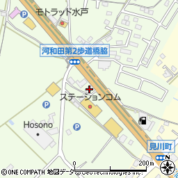 茨城県水戸市河和田町3891-590周辺の地図