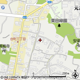 茨城県水戸市元吉田町2421-16周辺の地図