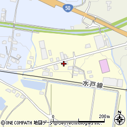 茨城県桜川市水戸202周辺の地図