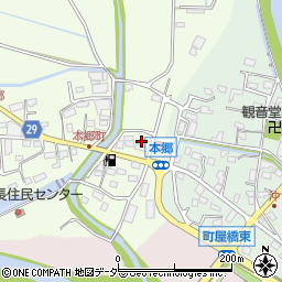 群馬県高崎市本郷町2247周辺の地図