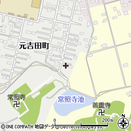 茨城県水戸市元吉田町2850-2周辺の地図