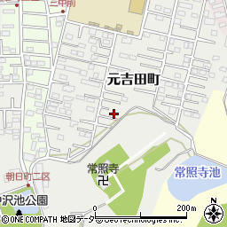 茨城県水戸市元吉田町2822-7周辺の地図