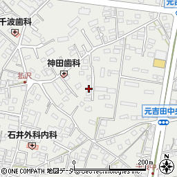 茨城県水戸市元吉田町102周辺の地図