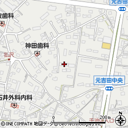 茨城県水戸市元吉田町103周辺の地図