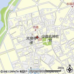 石川県小松市木場町イ123-3周辺の地図