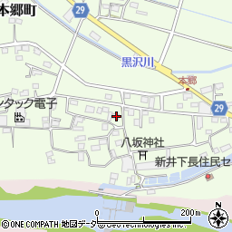 群馬県高崎市本郷町200周辺の地図