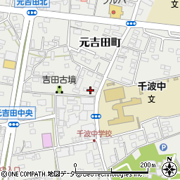 茨城県水戸市元吉田町342-2周辺の地図