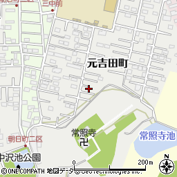 茨城県水戸市元吉田町2822周辺の地図