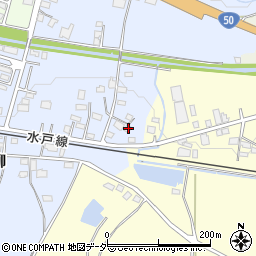 茨城県桜川市青柳43周辺の地図