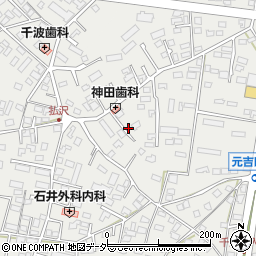 茨城県水戸市元吉田町98-2周辺の地図