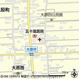 群馬県太田市大原町689-1周辺の地図