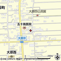 群馬県太田市大原町689周辺の地図