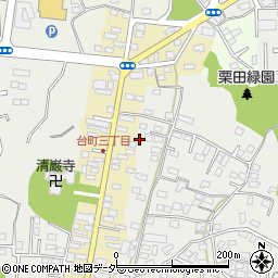 茨城県水戸市元吉田町2407周辺の地図