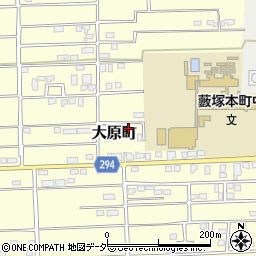 群馬県太田市大原町680-9周辺の地図