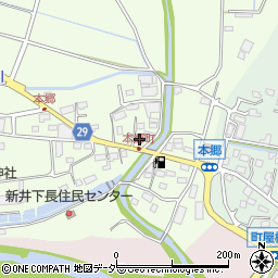 群馬県高崎市本郷町135周辺の地図