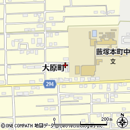 群馬県太田市大原町679-8周辺の地図