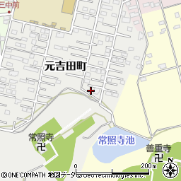 茨城県水戸市元吉田町2849-24周辺の地図