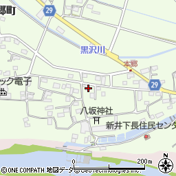 群馬県高崎市本郷町174周辺の地図