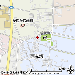茨城県ひたちなか市西赤坂4004周辺の地図