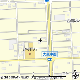 群馬県太田市大原町1656周辺の地図