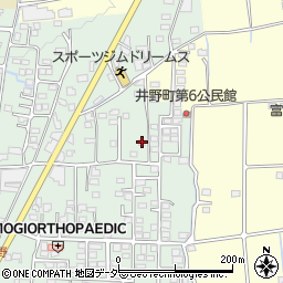 群馬県高崎市井野町731-11周辺の地図