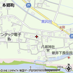 群馬県高崎市本郷町201周辺の地図