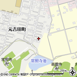茨城県水戸市元吉田町2850-6周辺の地図