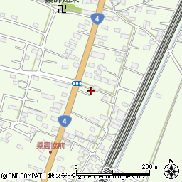 栃木県小山市羽川701周辺の地図