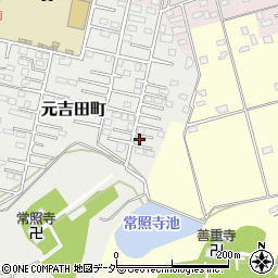 茨城県水戸市元吉田町2850-4周辺の地図
