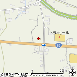 ファミリーマート桜川友部店周辺の地図