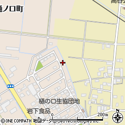 栃木県栃木市樋ノ口町130-34周辺の地図