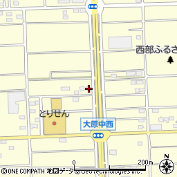 群馬県太田市大原町1656-6周辺の地図