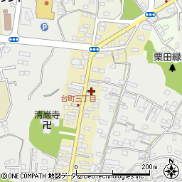 茨城県水戸市元台町1467周辺の地図