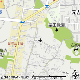 茨城県水戸市元吉田町2423周辺の地図