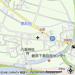 群馬県高崎市本郷町223周辺の地図