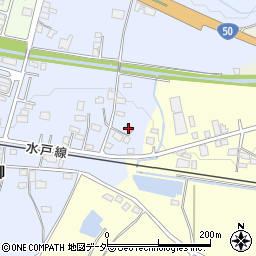 茨城県桜川市青柳9周辺の地図