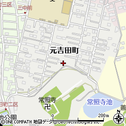 茨城県水戸市元吉田町2834周辺の地図