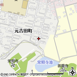 茨城県水戸市元吉田町2849-12周辺の地図