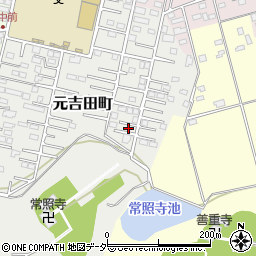 茨城県水戸市元吉田町2849-1周辺の地図